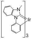 Molecular Structure of 926292-95-7 (fac-Ir(PMb)3 , fac-IridiuM(III) tris(1-phenyl-3-MethylbenziMid)